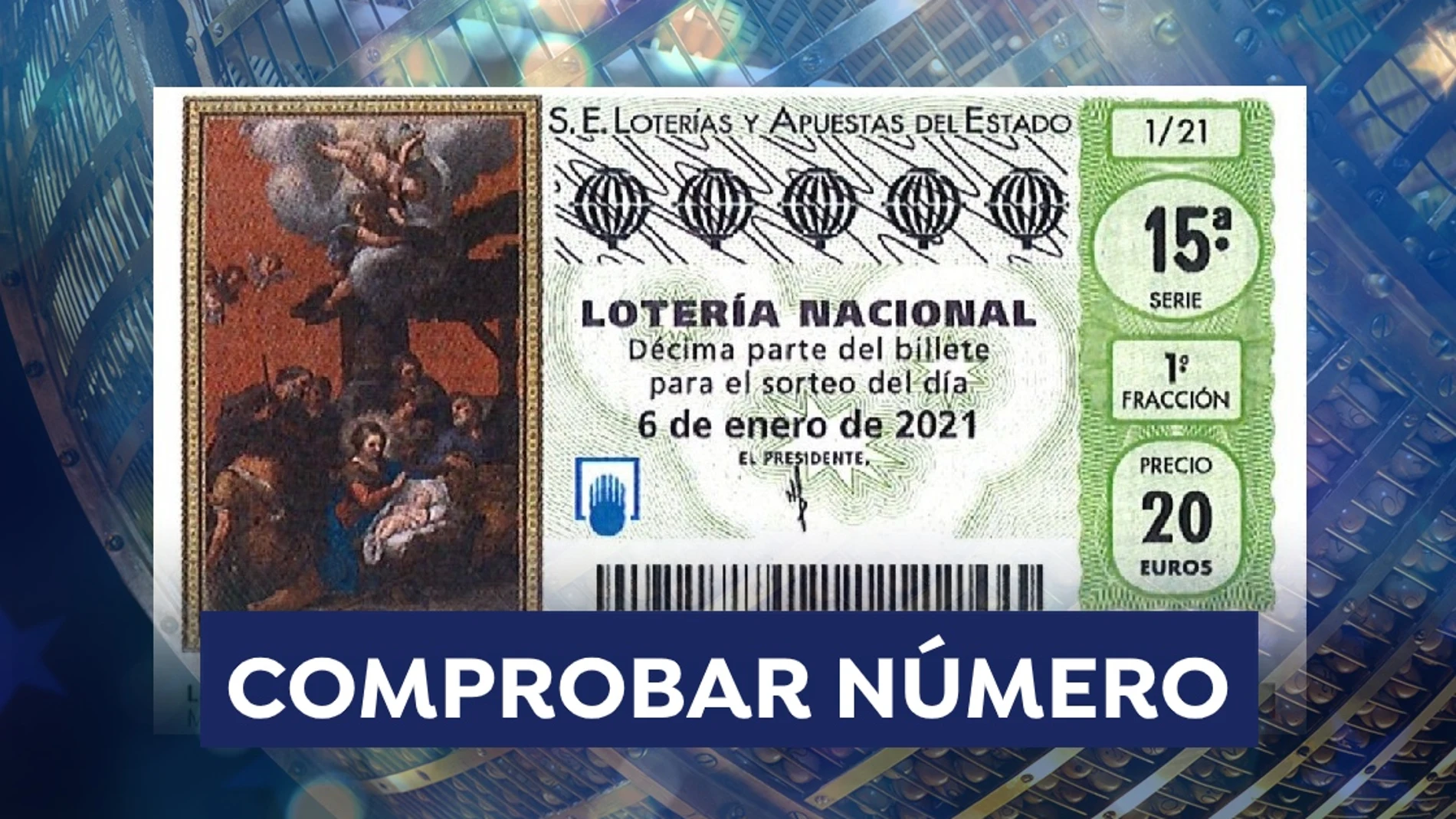 Comprobador Lotería del Niño 2021: Comprobar resultado del sorteo de hoy 6 de enero Comprobador Lotería del Niño 2021: Comprobar resultado del sorteo de hoy 6 de enero