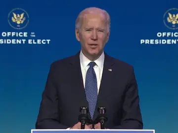 Joe Biden acusa a Donald Trump de fomentar la violencia y llama "terroristas domésticos" a los asaltantes del Capitolio Joe Biden acusa a Donald Trump de fomentar la violencia y llama "terroristas domésticos" a los asaltantes del Capitolio