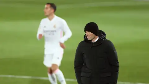 Zidane, posible para el partido contra Osasuna por un positivo por coronavirus en su entorno Zidane, posible para el partido contra Osasuna por un positivo por coronavirus en su entorno
