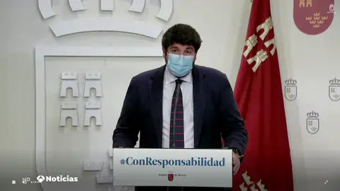 El presidente murciano, Fernando López Miras El presidente murciano, Fernando López Miras