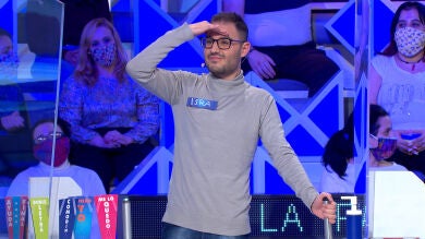 Isra protagoniza el ‘se lo doy’ más doloroso de ‘La ruleta de la suerte’