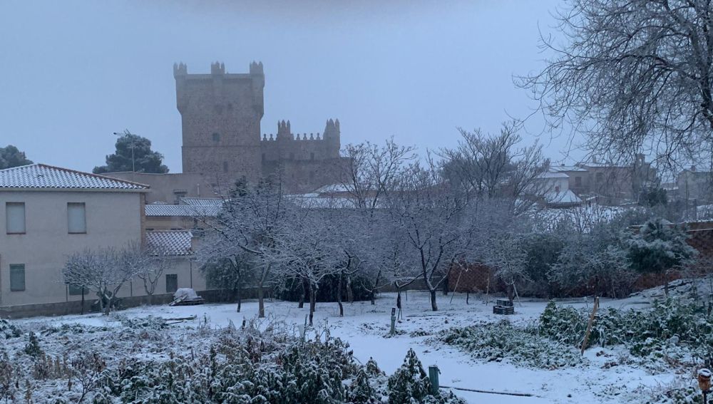 Toledo pide ayuda a la UME por la fuerte nevada que ha dejado la borrasca Filomena