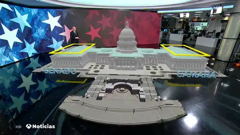 Vicente Vallés explica el asalto al Congreso de los Estados Unidos a través de la realidad aumentada Vicente Vallés explica el asalto al Congreso de los Estados Unidos a través de la realidad aumentada