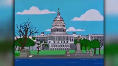 Los Simpson predijeron el asalto al Capitolio Los Simpson predijeron el asalto al Capitolio