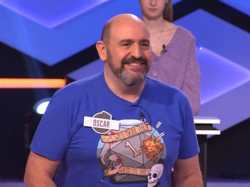 Óscar, de ‘Los Dispersos’, sorprende en ‘¡Boom!’ con la camiseta que de su primer programa