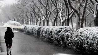 Frío y nieve (Archivo) Frío y nieve (Archivo)