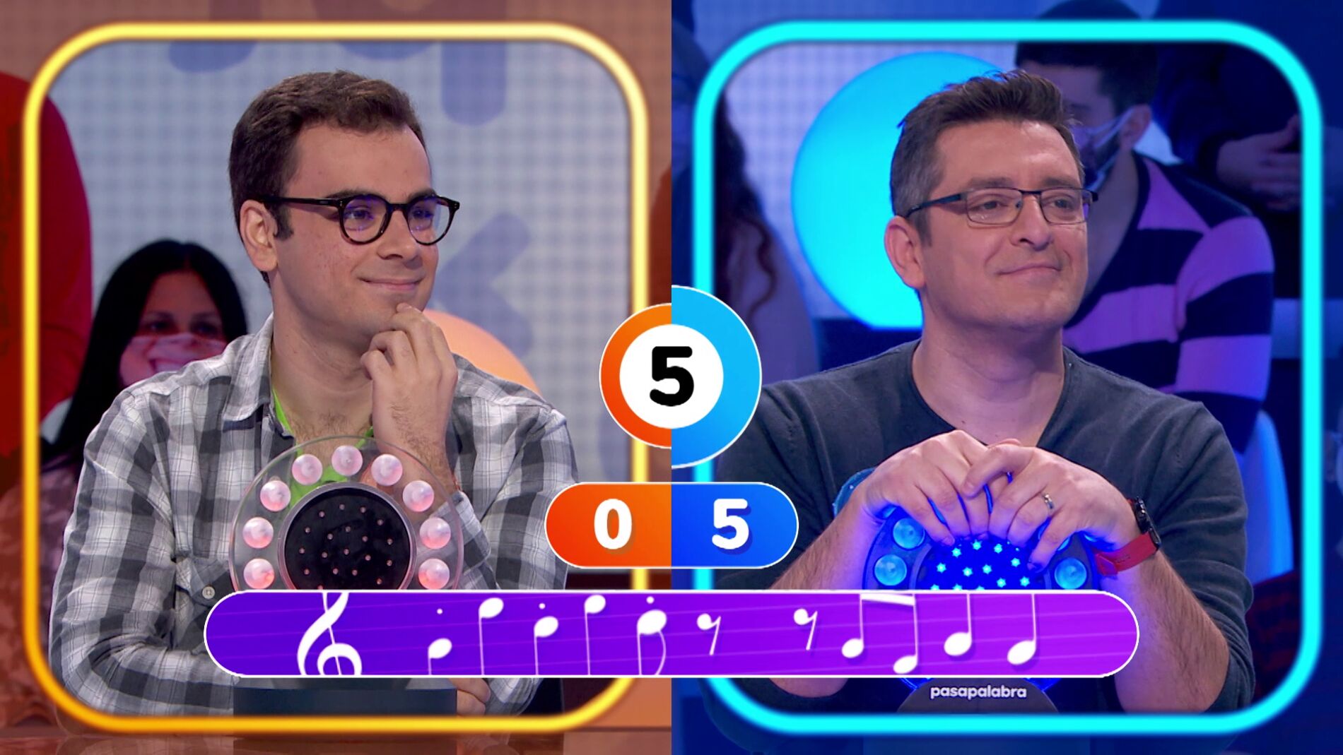Luis sorprende con un &ldquo;perfecto&rdquo; ingl&eacute;s al cantar &lsquo;Material girl&rsquo; en &lsquo;La Pista&rsquo;