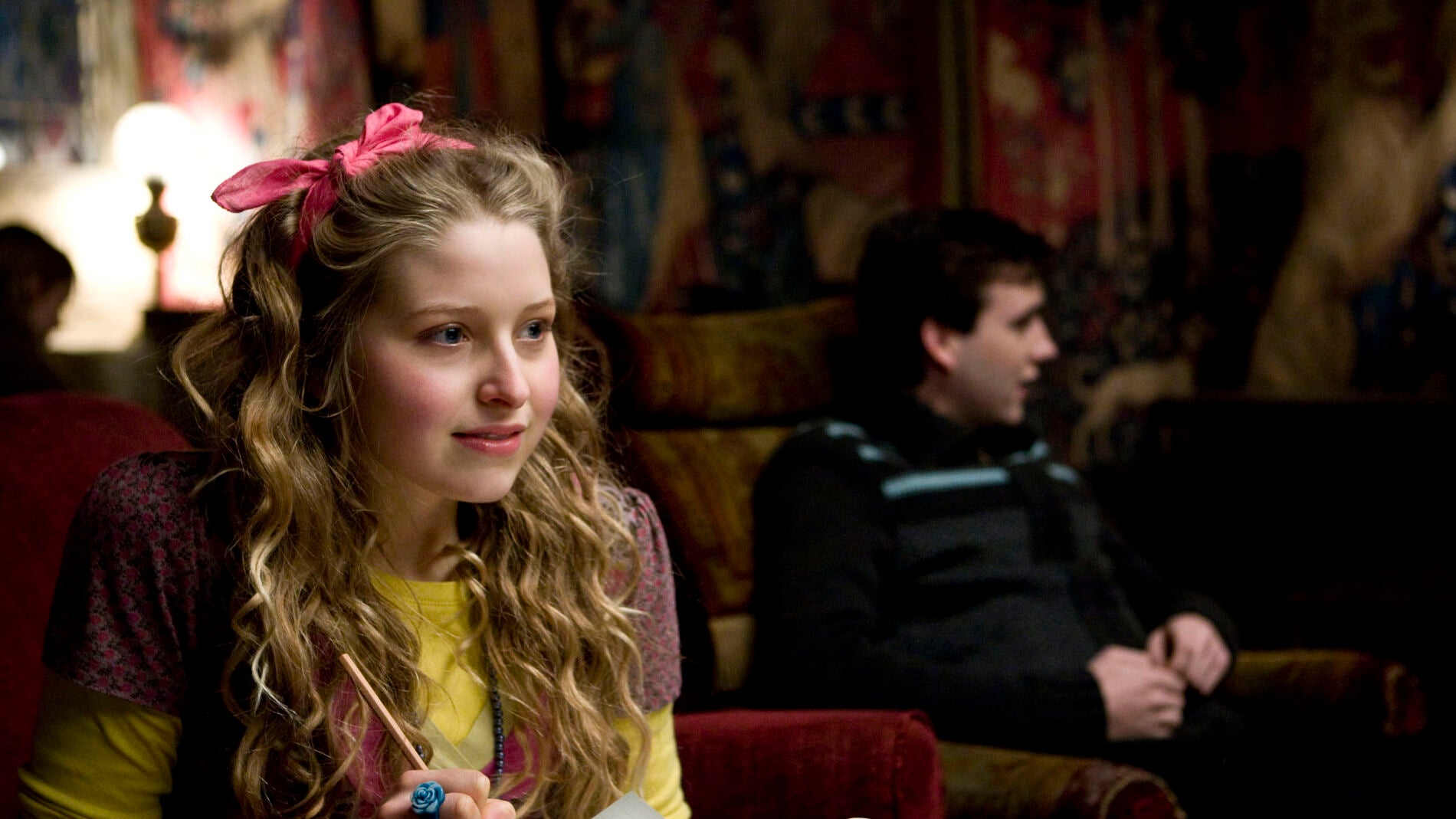 Jessie Caves como Lavender Brown en 'Harry Potter'