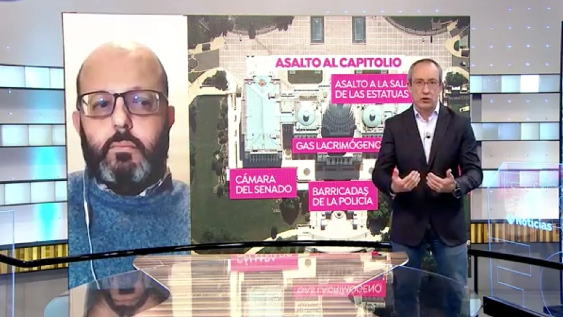 Fernando Cocho, experto en seguridad, habla sobre el asalto al Capitolio de EEUU