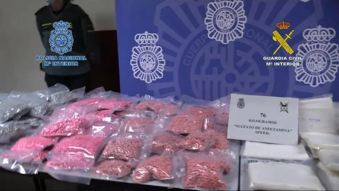 Once detenidos en el mayor golpe al tráfico de drogas sintéticas en España Once detenidos en el mayor golpe al tráfico de drogas sintéticas en España