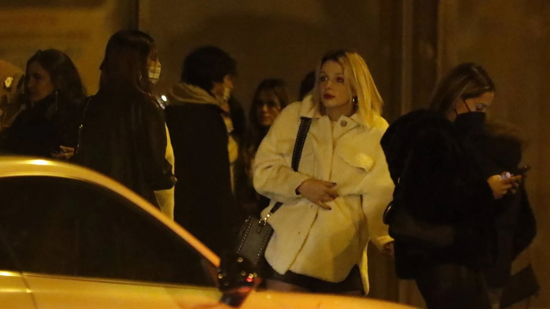 Zayra Gutiérrez de fiesta por Madrid 