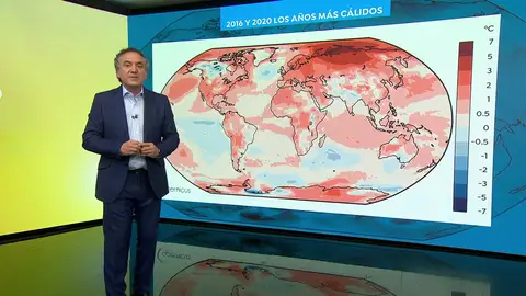 2020 empata con 2016 y se convierte en el año más cálido de la historia 2020 empata con 2016 y se convierte en el año más cálido de la historia