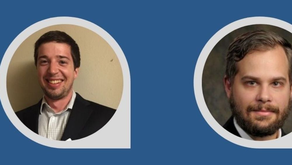 Matthew Frank y Clayton Besaw