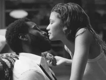 Zendaya y John David Washington en 'Malcolm & Marie' Zendaya y John David Washington en 'Malcolm & Marie'