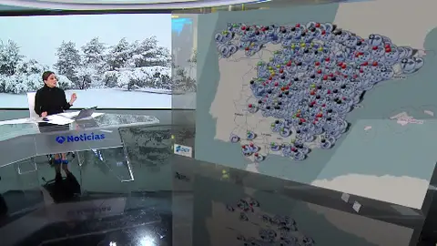 Consulta en este mapa todas las incidencias en las carreteras a causa del temporal Filomena Consulta en este mapa todas las incidencias en las carreteras a causa del temporal Filomena