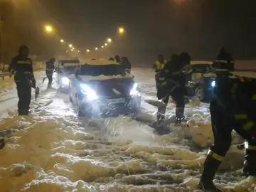 Así ha sido la actuación de la UME ante las intensas nevadas por la borrasca Filomena Así ha sido la actuación de la UME ante las intensas nevadas por la borrasca Filomena
