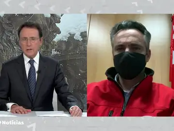 El director de Emergencias de la Comunidad de Madrid en Antena 3 Noticias: "Una de las prioridades de Protección Civil es que el transporte de vacunas esté asegurado" El director de Emergencias de la Comunidad de Madrid en Antena 3 Noticias: "Una de las prioridades de Protección Civil es que el transporte de vacunas esté asegurado"