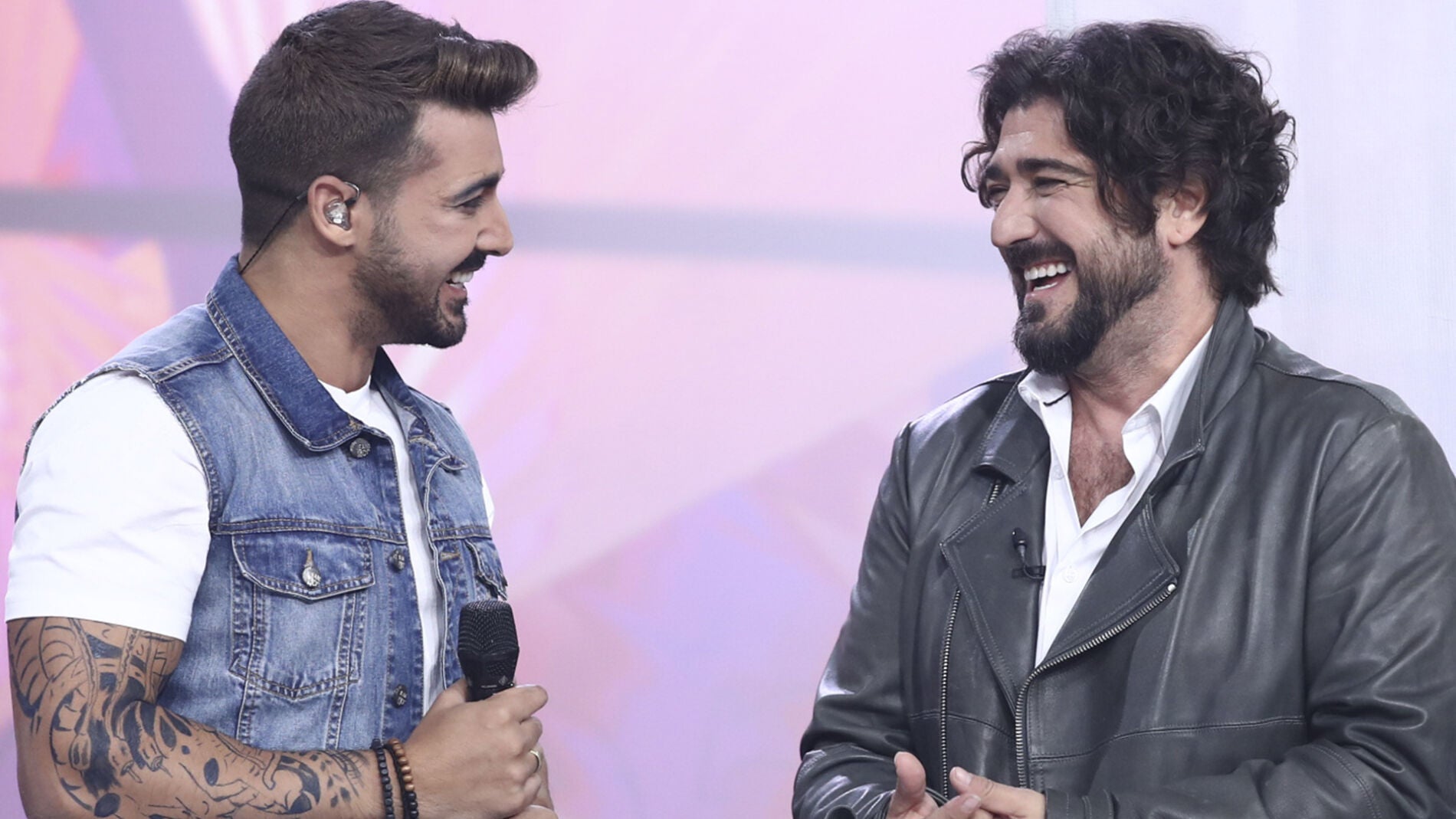 Jorge Gonz&aacute;lez y Antonio Orozco en la final de 'Tu cara me suena'