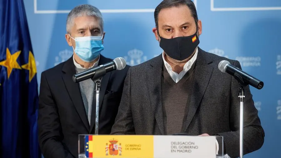 Grande-Marlaska y Jos&eacute; Luis &Aacute;balos 
