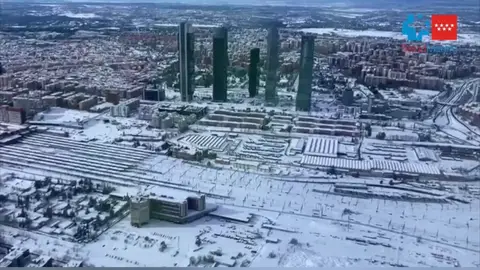 Imágenes aéreas Filomena Imágenes aéreas Filomena