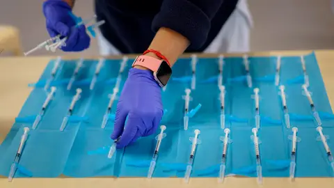 Coronavirus España: Casi 90.000 personas ya han recibido la segunda dosis de la vacuna Vacunas temporal Filomena