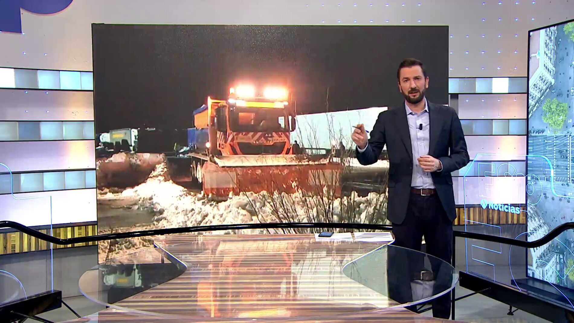 Entrevista a Javier, camionero atrapado por el temporal de nieve