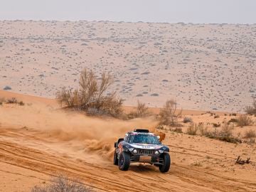 Carlos Sainz, en el Dakar