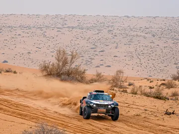 Carlos Sainz, en el Dakar Carlos Sainz, en el Dakar