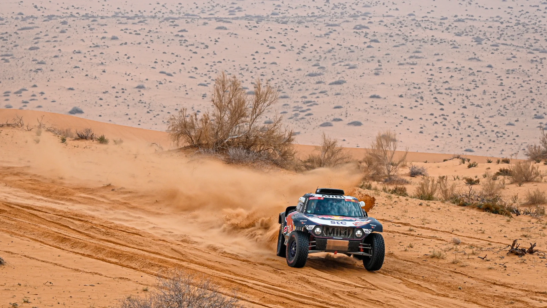 Carlos Sainz, en el Dakar Carlos Sainz, en el Dakar