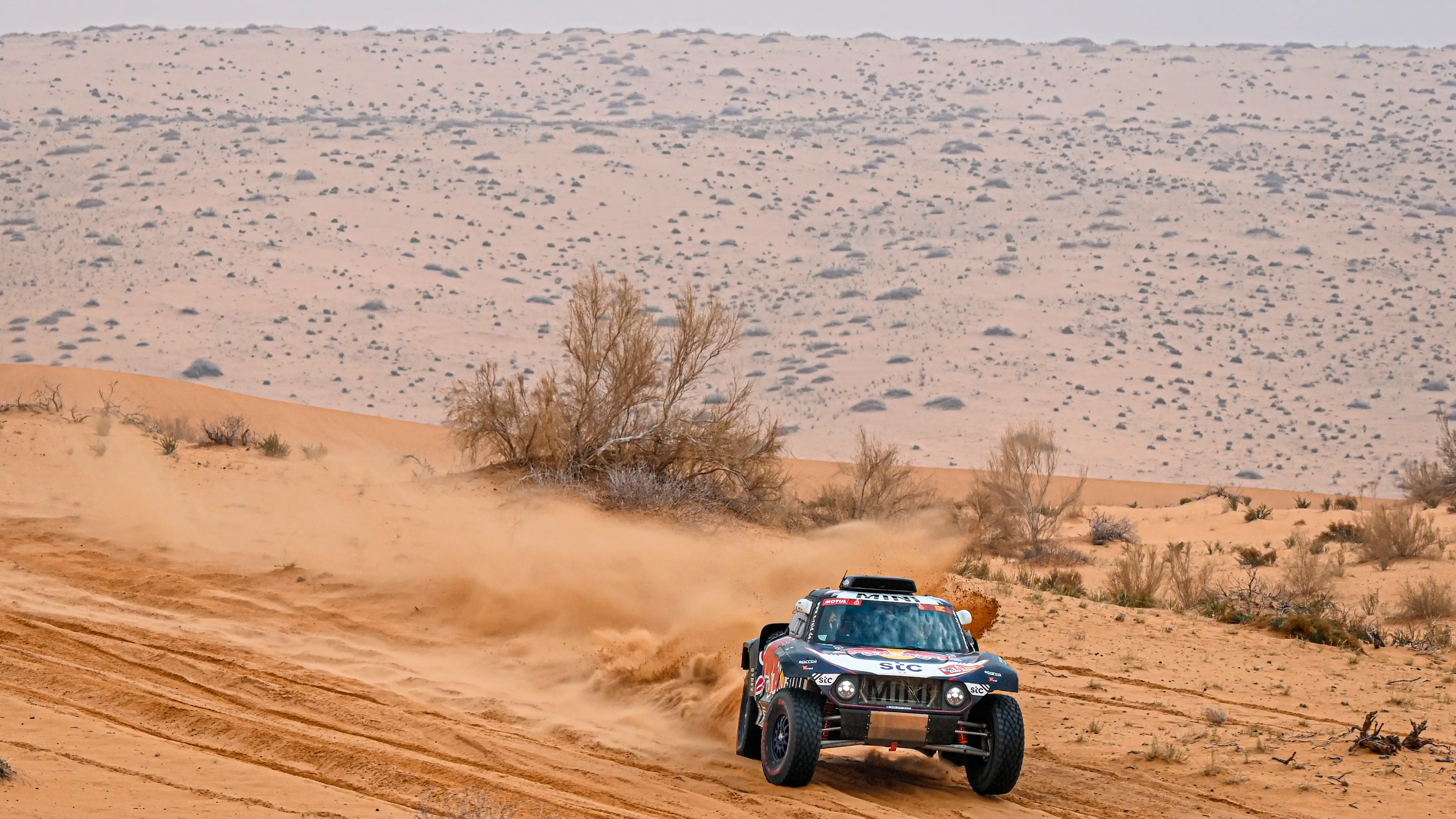 Carlos Sainz, en el Dakar Carlos Sainz, en el Dakar