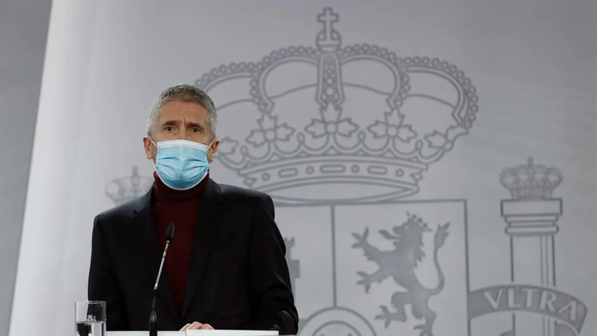 El ministro de Interior, Fernando Grande Marlaska El ministro de Interior, Fernando Grande Marlaska