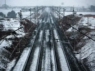 Vías de tren Puente de San Isidro Vías de tren Puente de San Isidro