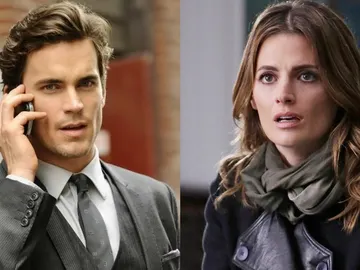 Matt Bomer en 'White Collar' y Stana Katic en 'Castle' Matt Bomer en 'White Collar' y Stana Katic en 'Castle'