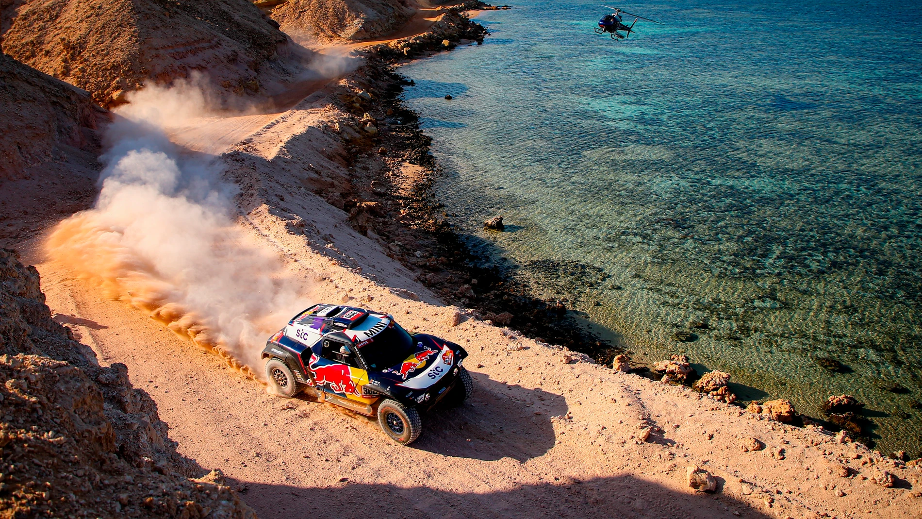 Carlos Sainz, en el Dakar 2021 Carlos Sainz, en el Dakar 2021
