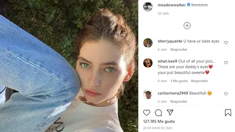 Meadow Walker, la hija de Paul Walker Meadow Walker, la hija de Paul Walker