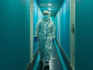 Sanitaria equipada para atender a enfermos de coronavirus