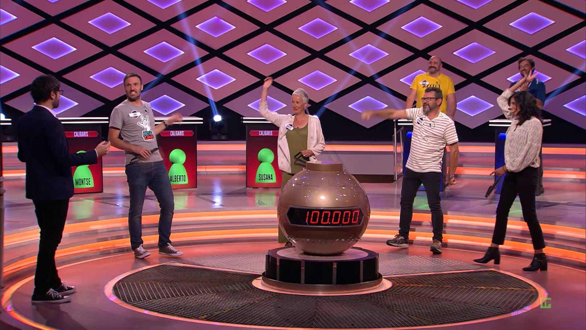 &iexcl;Duelo de millonarios! 'Los dispersos' se enfrentan a 'Los caligaris' en '&iexcl;Boom!'