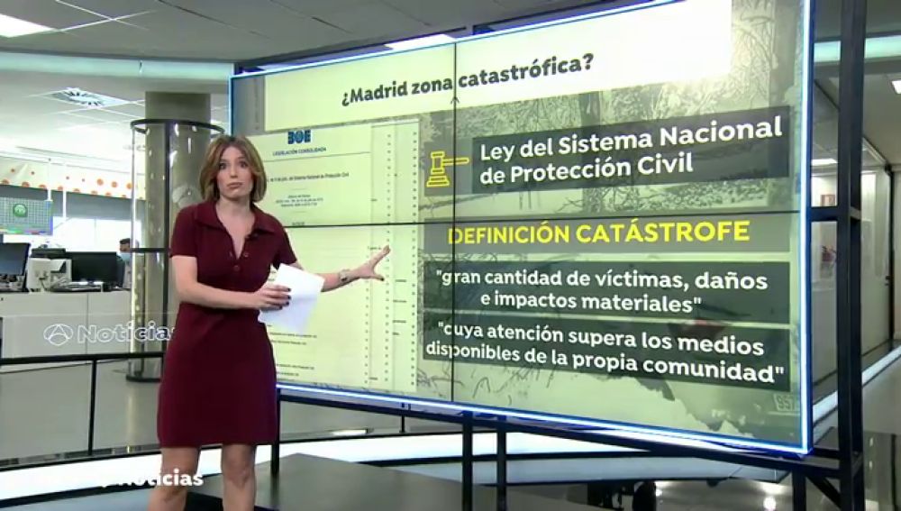 ¿Cumple Madrid los requisitos para ser declarada zona catastrófica tras el paso del temporal Filomena?