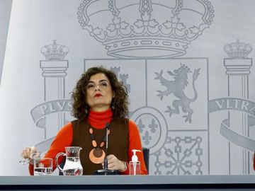 La ministra portavoz, María Jesús Montero