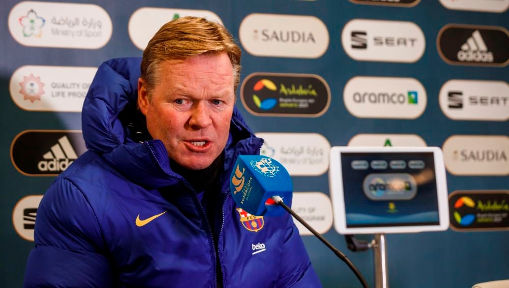 Ronald Koeman ofrece rueda de prensa