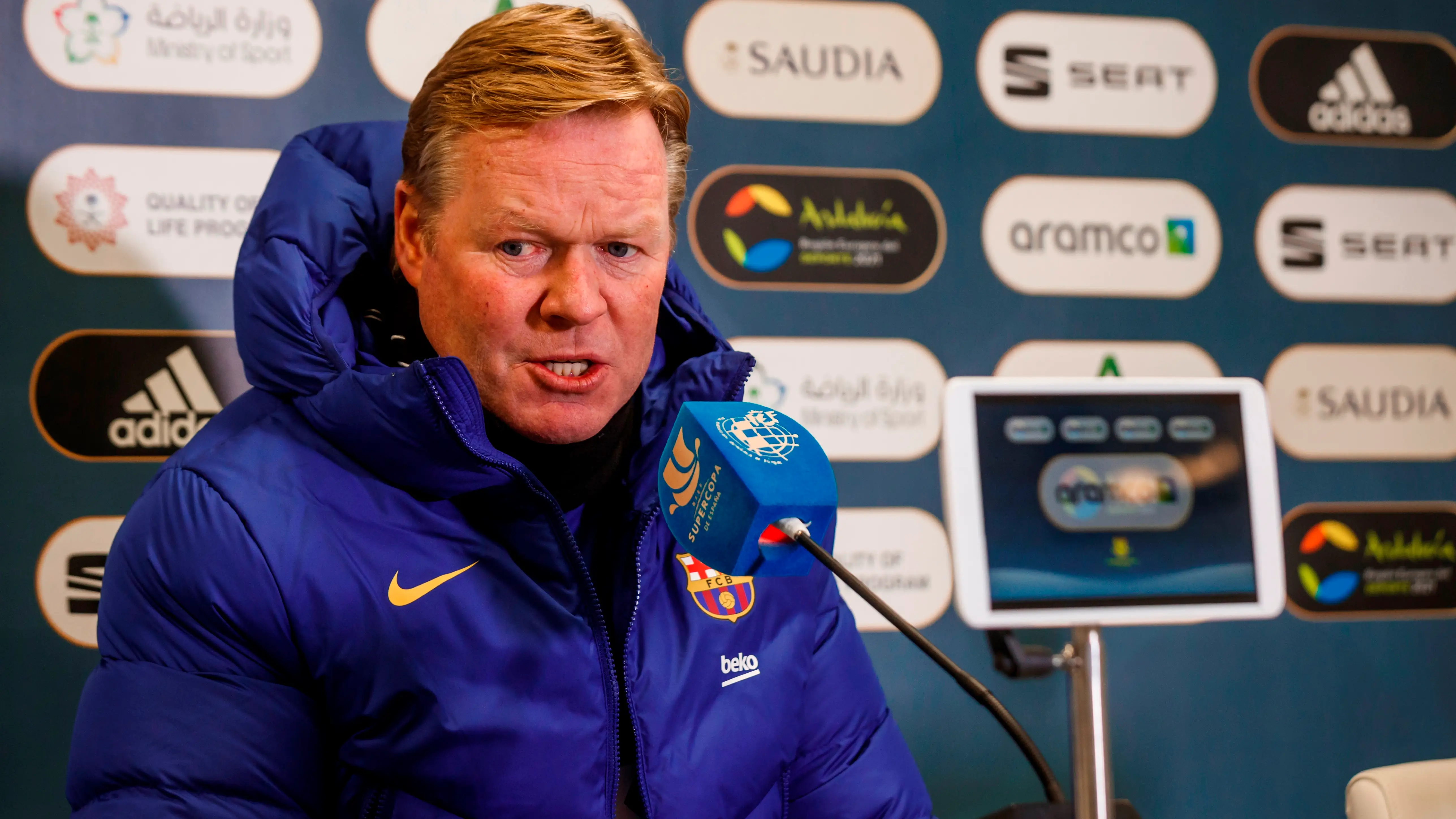 Ronald Koeman ofrece rueda de prensa Ronald Koeman ofrece rueda de prensa