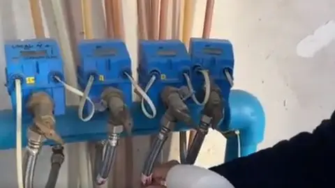 Tuberías congeladas Tuberías congeladas