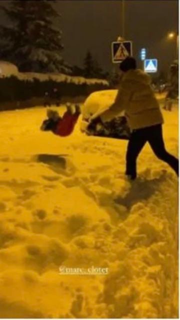 Marc Clotet y su hija