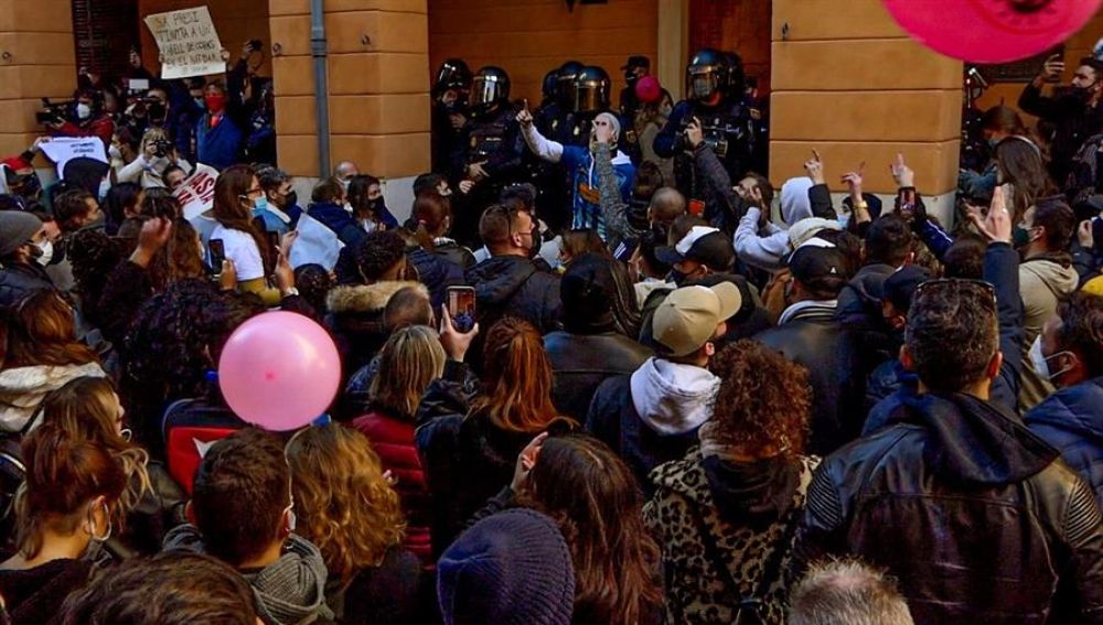 Protestar de diferentes sectores en Baleares ante las nuevas restricciones por el coronavirus 