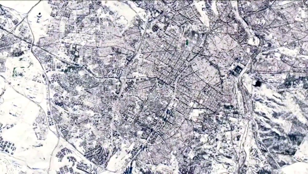 Las Im genes Por Sat lite De La Comunidad De Madrid Tras El Temporal De 