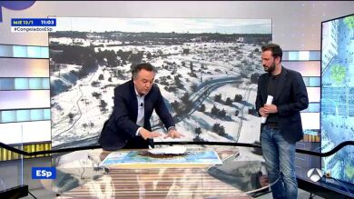 ¿Cuándo se derretirá la nieve que nos ha dejado el temporal Filomena? Roberto Brasero avanza que el hielo seguirá una semana más
