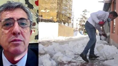 Protección Civil asegura que puso en marcha su dispositivo mucho antes de que comenzara a nevar