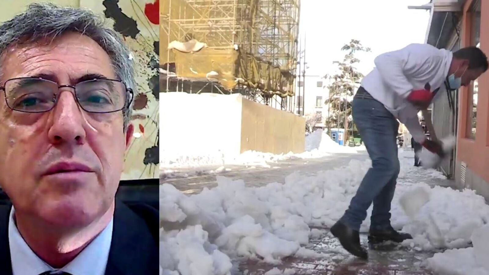 Protección Civil asegura que puso en marcha su dispositivo mucho antes de que comenzara a nevar