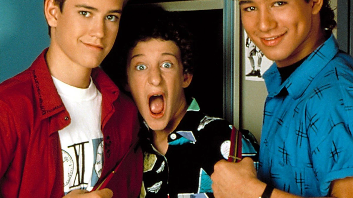 Zack Morris, Dustin Diamond y Mario Lopez de 'Salvados por la campana'