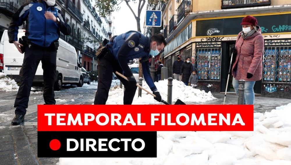 Temporal de nieve, ola de frío y carreteras cortadas en España hoy, en directo